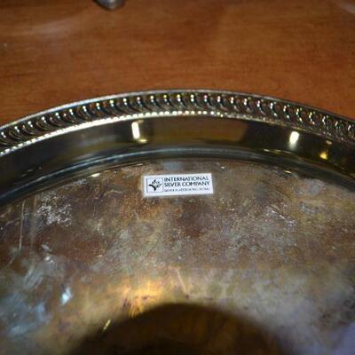 LOT 24 SILVER PLATE ITEMS