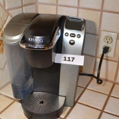 LOT 117 KEURIG COFFEE MACHINE