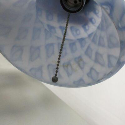 Lot 147 - Desk Lamp With Blue Shade
