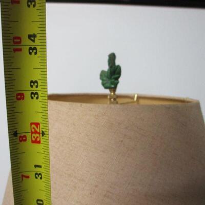 Lot 150 - Large Rooster Post Table Lamp