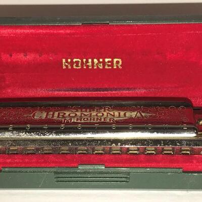 KOHNER Chromonica Key of G 12 hole slide