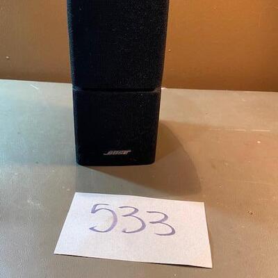 Lot 533 - Bose Speaker
