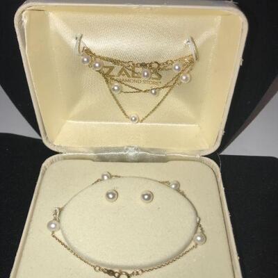 14 K Gold  Set  Zales Gift Set