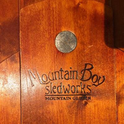 Mountain boys sled works classic flyer sled