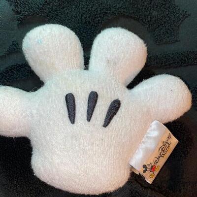 Lot 553 - Mickey Mouse Towels. black on black