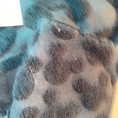 Lot 553 - Mickey Mouse Towels. black on black