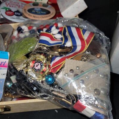 Lot 10:  25 POUNDS OF JEWELRY & MORE FOR CRAFT OR REPAIR