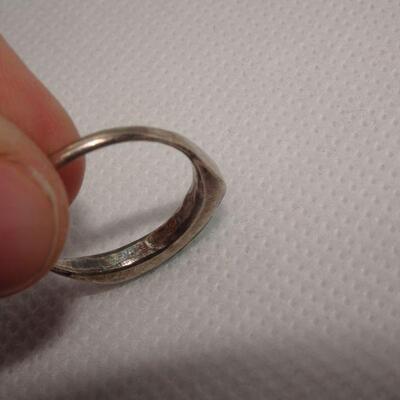 Small Southwestern Sterling & Turquoise Ring 