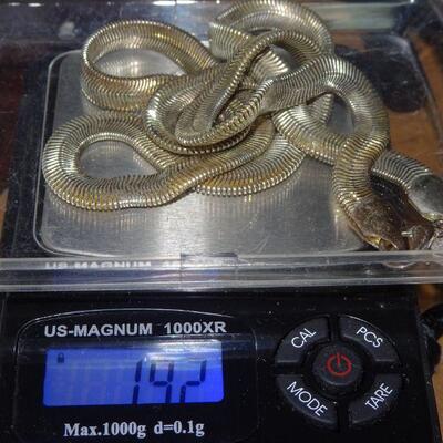 Marked 925 - Vintage Snake Chain 