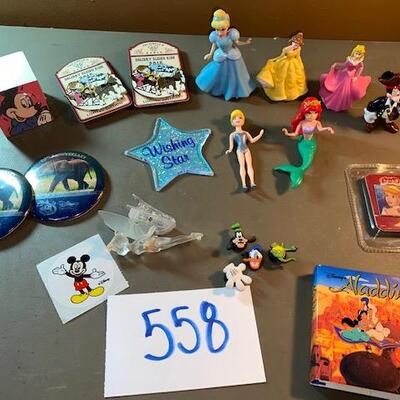 Lot 558 - Disney items