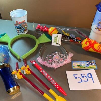 Lot 559 - Disney items