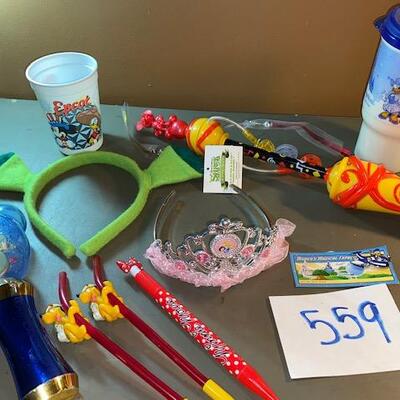 Lot 559 - Disney items