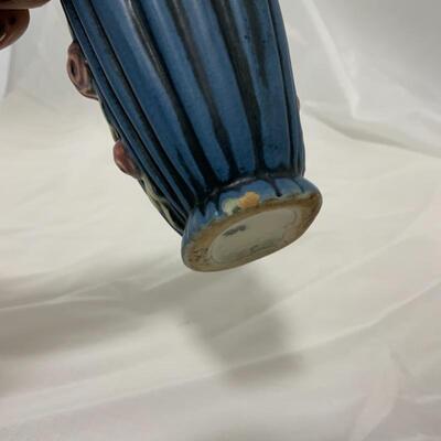 .1. WELLER | Blue Drapery Vase