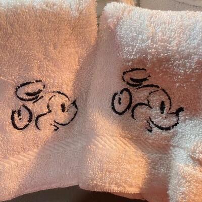 Lot 567 -Mickey Mouse Towel Set