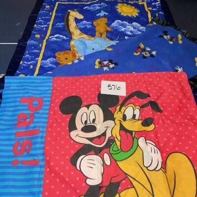 Lot 576 - Childrens blankets