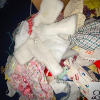 Lot 580 - Doll and Cabbage Patch Clothes