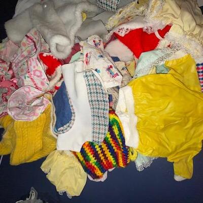 Lot 580 - Doll and Cabbage Patch Clothes