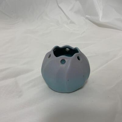 .10. ROSEMEADE | Tulip Flower Frog Vase | Pottery
