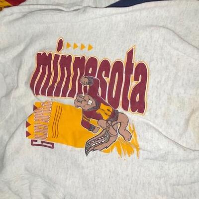 Lot 584 -Minnesota Gophers items 