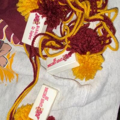 Lot 584 -Minnesota Gophers items 