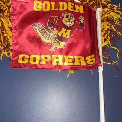 Lot 584 -Minnesota Gophers items 