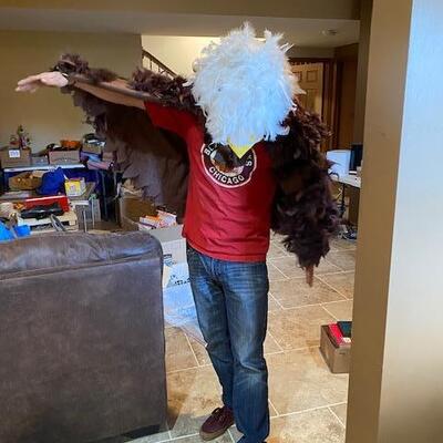 Lot 588 - Bald Eagle Costume
