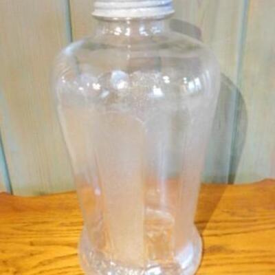 Vintage U-Savit Jar by Speas Mfg. with Zinc Lid 12