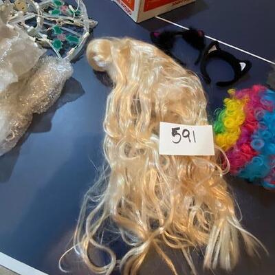 Lot 591- costume parts