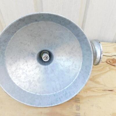 Choice Two:  Galvanized Shade Side Mount Light 16