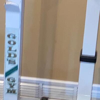 Lot 600- Golds Gym weight bench