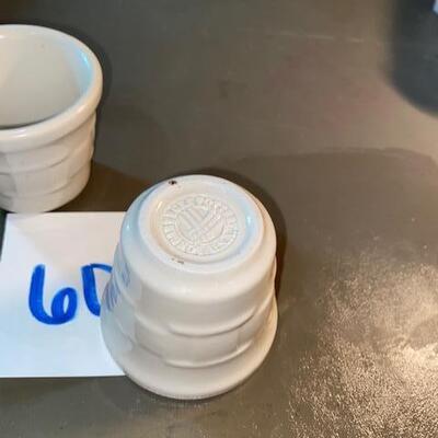 Lot 607 - Longaberger Votive set