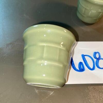 Lot 608 - Longaberger Votive set