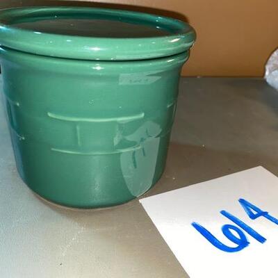 Lot 614 - Longaberger Crock with Lid