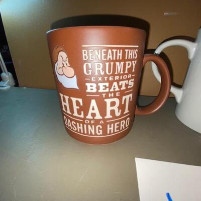 Lot 620 - Disney Coffee Mugs