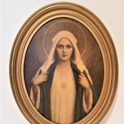 Kit #26  Vintage Print - Immaculate Heart of Mary