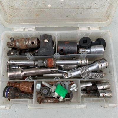 Mixed lot of sockets and extensions 