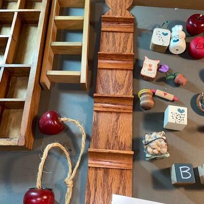Lot 644 - shadow box and miniatures