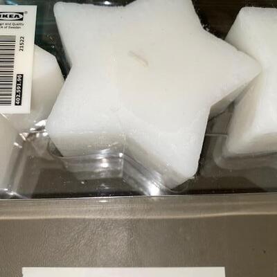 Lot 647 - IKEA Star candles