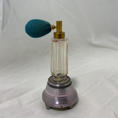 .22. Art Deco | 1920s | Crystal Music Box Perfume Bottle