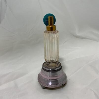 .22. Art Deco | 1920s | Crystal Music Box Perfume Bottle