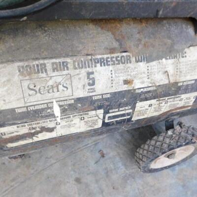Sears 5HP 20 Gallon Tank Air Compressor