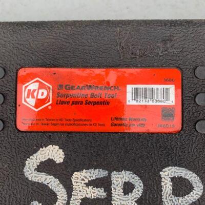 K/D gear wrench serpentine belt tool #3680
