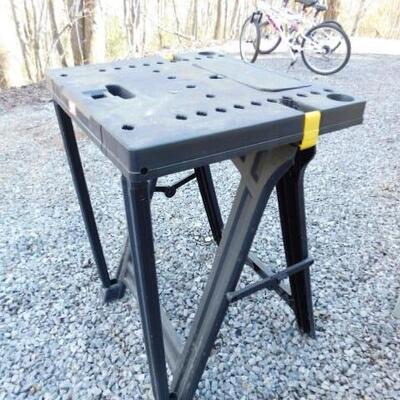 Portable Folding Work Bench and Saw Horse