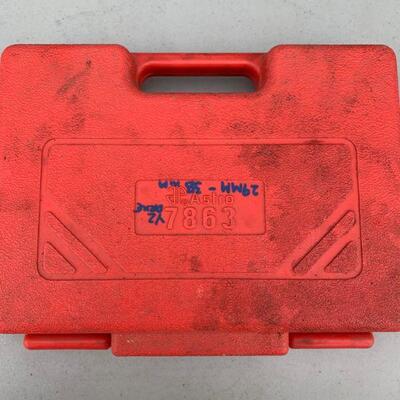 Astro #7863 - Axle nut socket set 29mm - 38mm 1/2 drive (7 pc)
