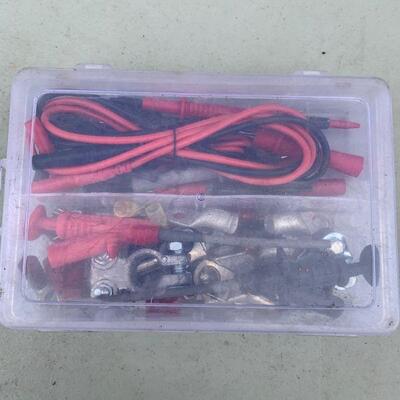 Box with electrical tester & terminals 