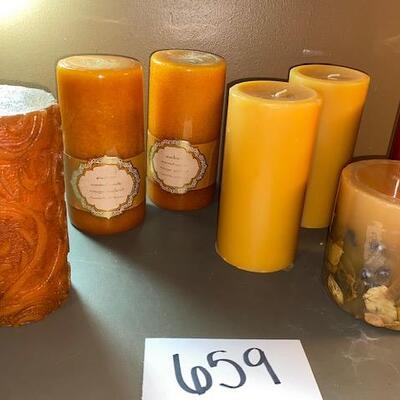 Lot 659 - Candles