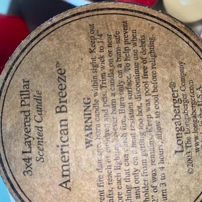 Lot 662 - candles