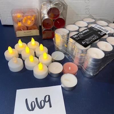 Lot 669 - Tealights