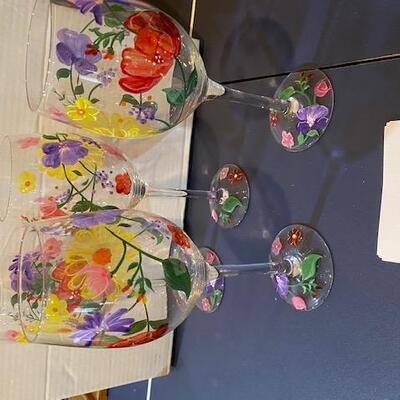 Lot 680 - Pier 1 Wine Glasses