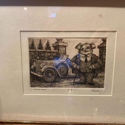 A Refined Swine 35/400 by Dale Bradly